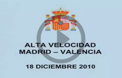 Inauguración LAV Madrid-Valencia