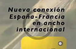 Nueva conexión ferroviaria España-Francia en Ancho internacional